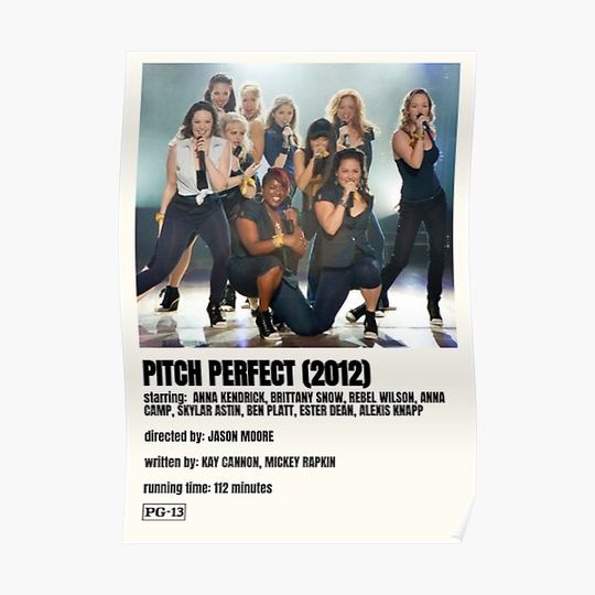 Discover Pitch Perfect Movie Premium Matte Vertical Poster