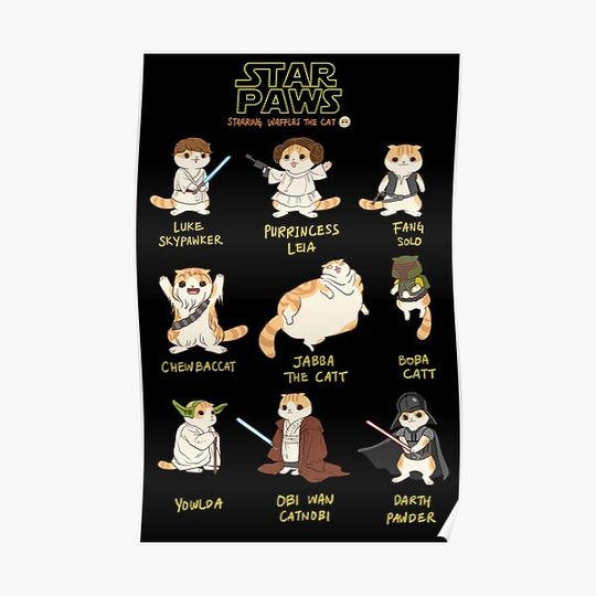 Discover Star Paws Premium Matte Vertical Poster