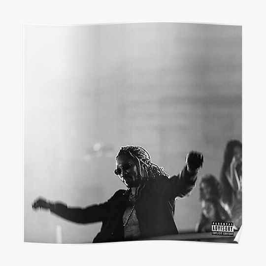 Discover Future - high off life cover Premium Matte Vertical Poster