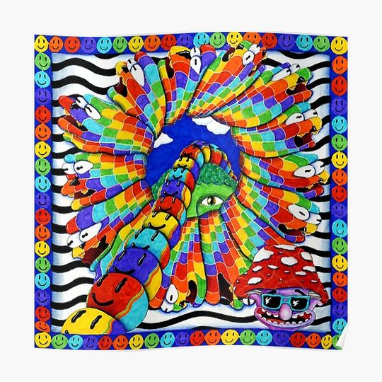 Discover Griz Chasing The Golden Hour 2021 masjule Premium Matte Vertical Poster
