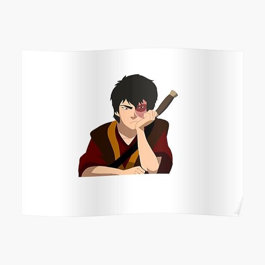 Discover Brooding Zuko Premium Matte Vertical Poster