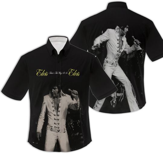 Discover Elvis Presley Hawaiian Shirt, Music Hawaiian Shirt, Elvis Vintage Unisex