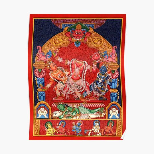 Discover Chhinnamasta Devi Premium Matte Vertical Poster