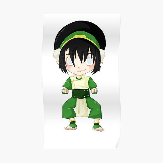 Discover Toph Beifong, earth bender Premium Matte Vertical Poster
