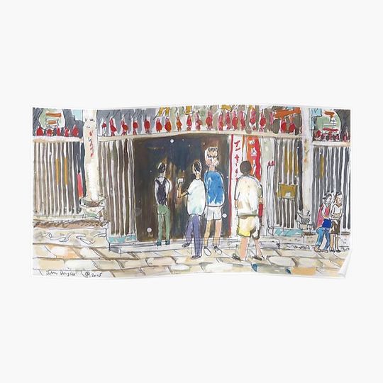 Discover Man Mo Temple Premium Matte Vertical Poster