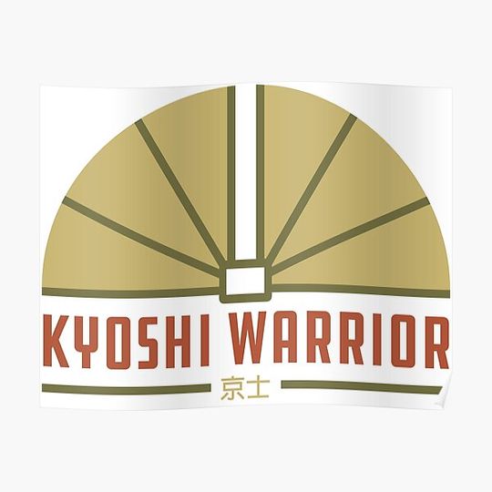 Discover Kyoshi Warrior Premium Matte Vertical Poster