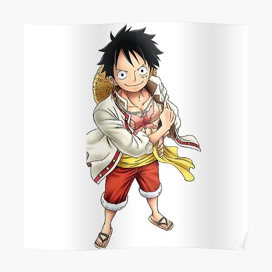 Discover luffy one piece Premium Matte Vertical Poster