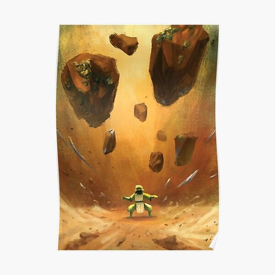 Discover Earthbender Toph Premium Matte Vertical Poster