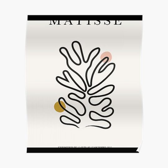 Discover line leaf Sleeveless Top Premium Matte Vertical Poster
