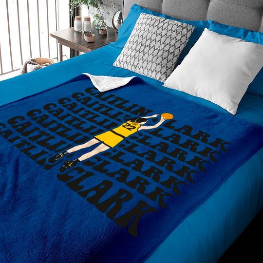 Discover Caitlin Clark 22 Basketball Player - Caitlin Clark Baby Blankets