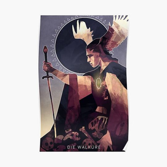 Discover Die Walküre (The Valkyrie) Premium Matte Vertical Poster