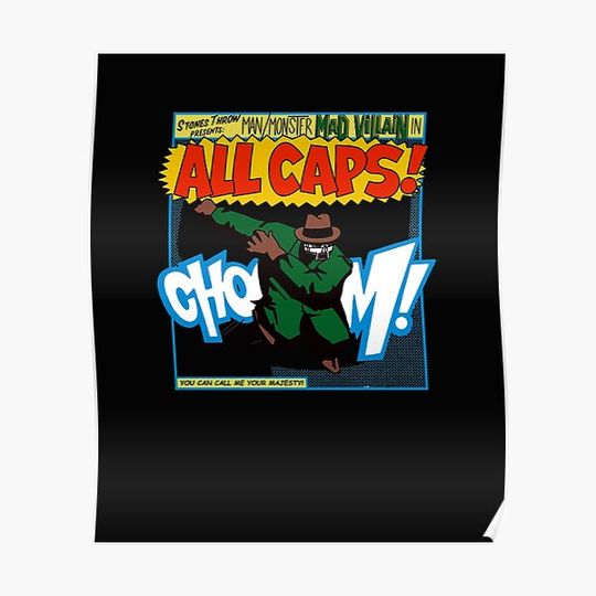 Discover mf Dooom Premium Matte Vertical Poster