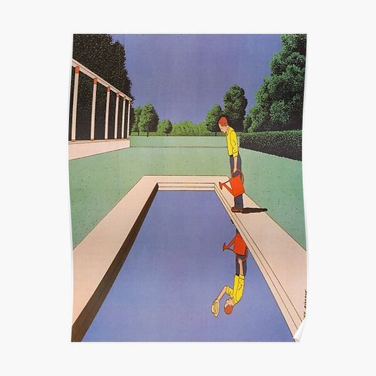 Discover guy billout - Something's Not Quite Right Premium Matte Vertical Poster