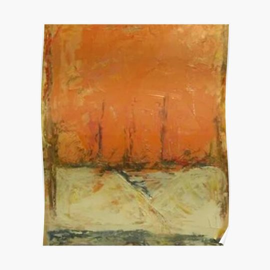 Discover Untitled painting by mark rothko artist Premium Matte Vertical Poster