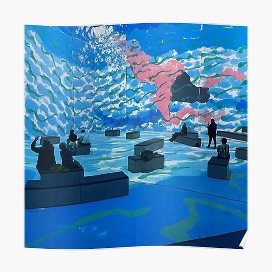 Discover David Hockney - Bigger & Closer Premium Matte Vertical Poster