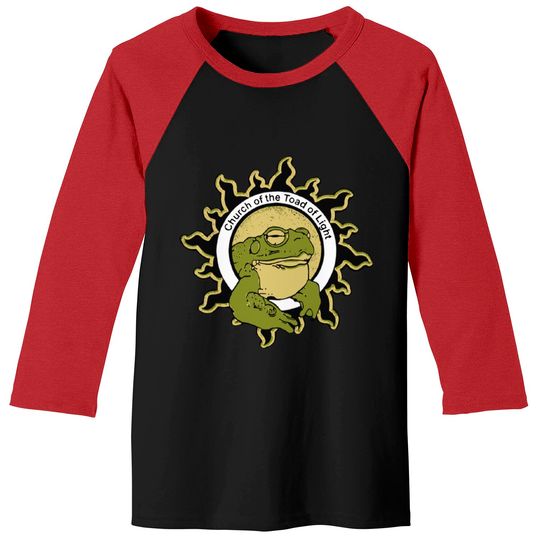 Discover Church Of The Toad Of Light Baseball Tees