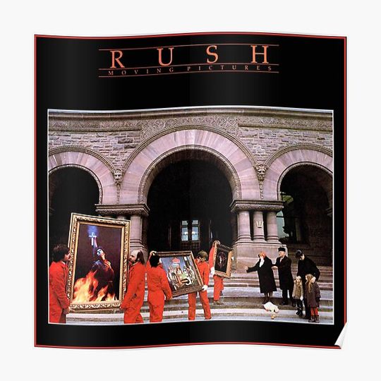 Discover moving pictures Premium Matte Vertical Poster