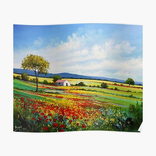 Discover Blooming landscape - Eric Bruni Premium Matte Vertical Poster