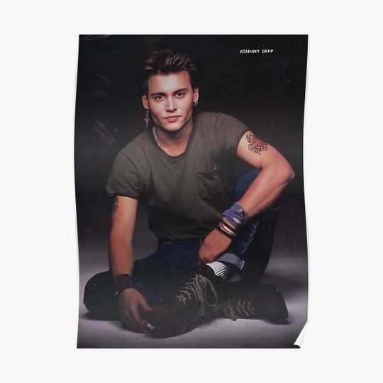 Discover Johnny depp Premium Matte Vertical Poster