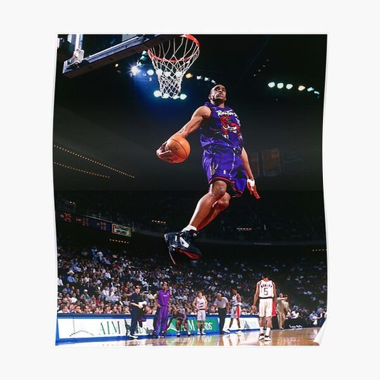Discover Basketball Vince Carter Premium Matte Vertical Poster