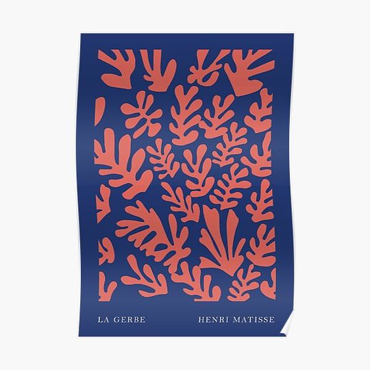 Discover Henri Matisse - Cut-outs #26 Premium Matte Vertical Poster