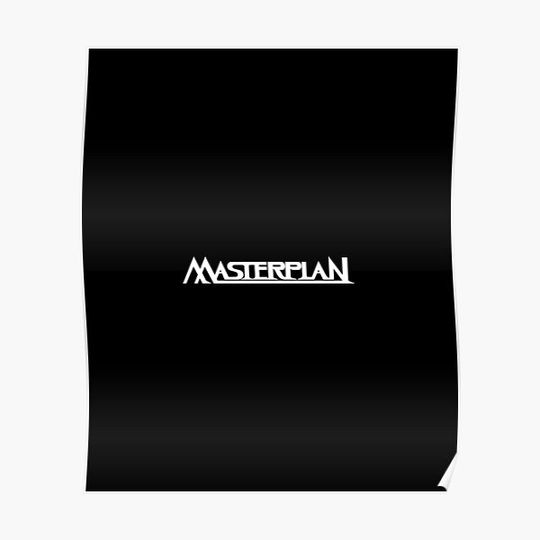 Discover master plan Premium Matte Vertical Poster