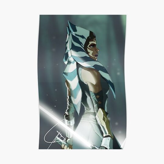 Discover Ahsoka Tano Premium Matte Vertical Poster