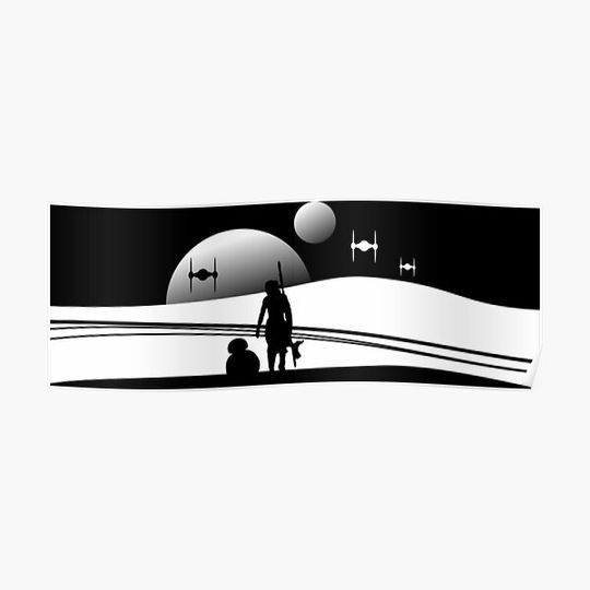Discover Tatooine Premium Matte Vertical Poster