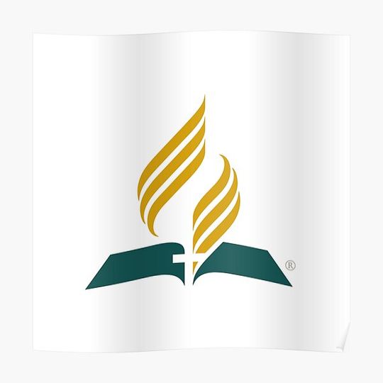 Discover Seventh Day Adventist Logo Premium Matte Vertical Poster