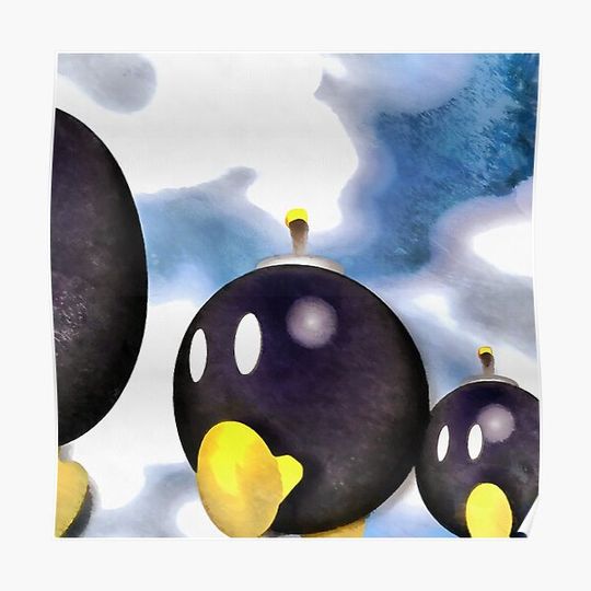 Discover Bob-omb Premium Matte Vertical Poster