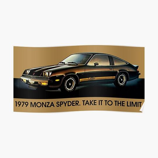 Discover MONZA SPYDER - ADVERT Premium Matte Vertical Poster
