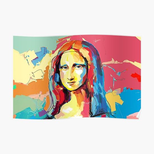 Discover Mona Lisa Premium Matte Vertical Poster