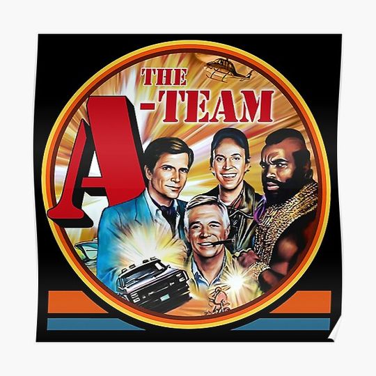 Discover The A Team Premium Matte Vertical Poster