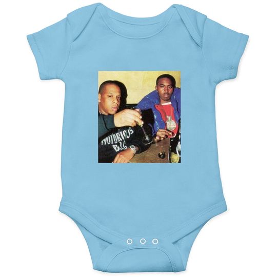 Discover Jay-Z & Nas Onesies - 90's Hip Hop Clothing - Rapper Onesies