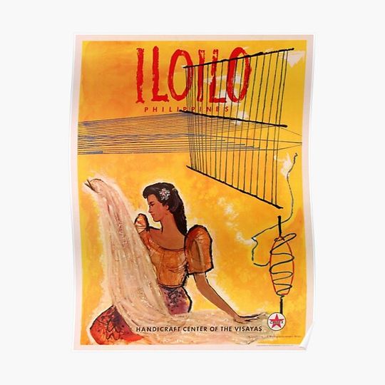 Discover Vintage Phillipines Iloilo Premium Matte Vertical Poster