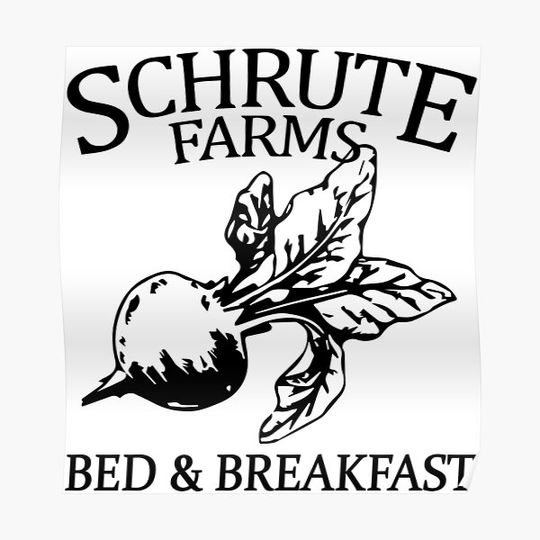 Discover Schrute Farms Premium Matte Vertical Poster