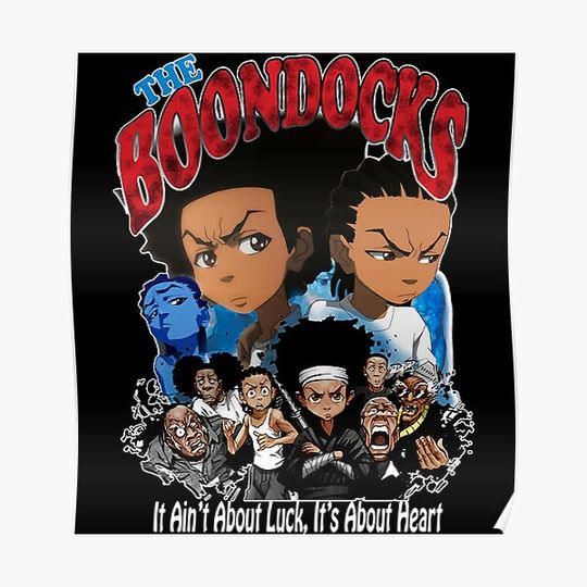 Discover Boondocks comedy sitcom Premium Matte Vertical Poster