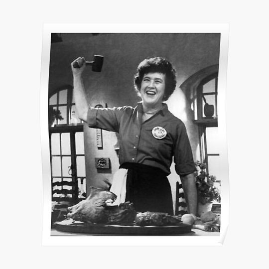 Discover Julia Child Premium Matte Vertical Poster
