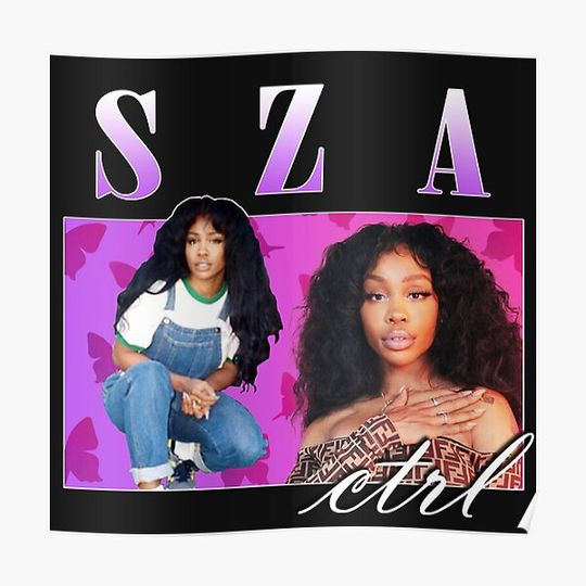 Discover Woman Sza Cool Poster Premium Matte Vertical Poster