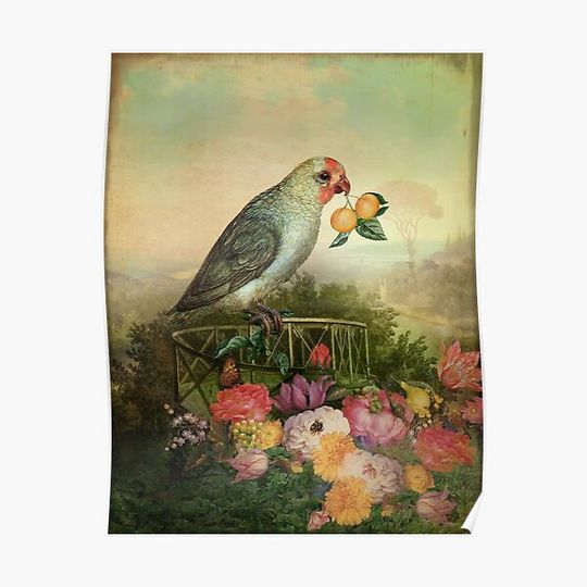 Discover Mandarin Basilic Premium Matte Vertical Poster