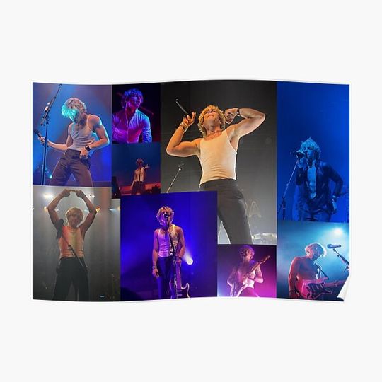 Discover Ross Lynch Collage Premium Matte Vertical Poster