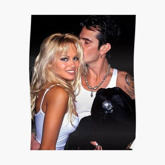 Discover pamela anderson tommy lee Premium Matte Vertical Poster