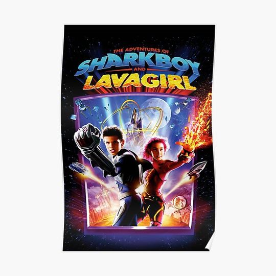 Discover The Adventures of Sharkboy and Lavagirl (2005) Movie Poster Premium Matte Vertical Poster