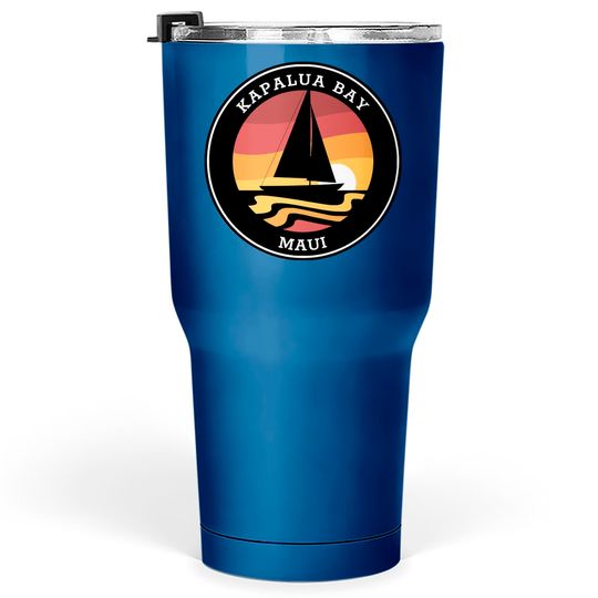 Discover Kapalua Kapalua Bay Sailing Tumblers 30 oz