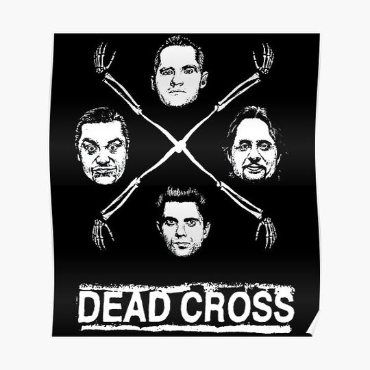 Discover Dead Cross (Caricatures) Sticker Premium Matte Vertical Poster