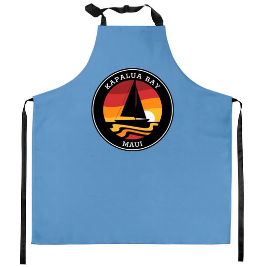 Discover Kapalua Kapalua Bay Sailing Kitchen Aprons
