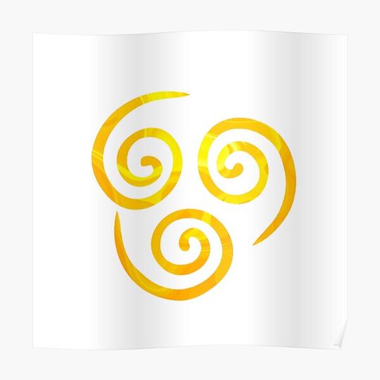 Discover Air Nomad Symbol Premium Matte Vertical Poster