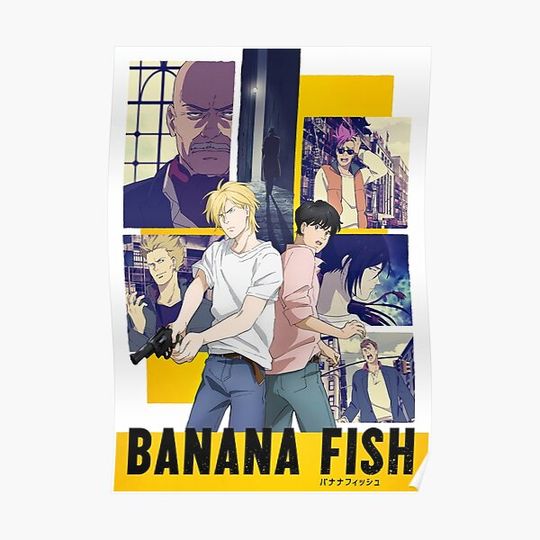 Discover BANANA FISH - Premium Matte Vertical Poster