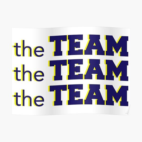 Discover The Team Premium Matte Vertical Poster