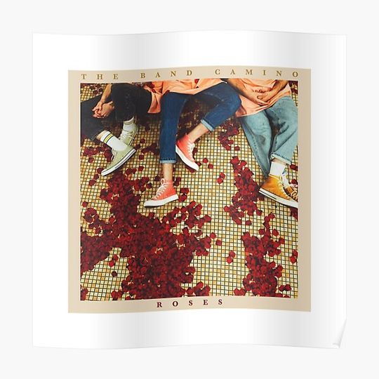 Discover BAND CAMINO ROSES Premium Matte Vertical Poster